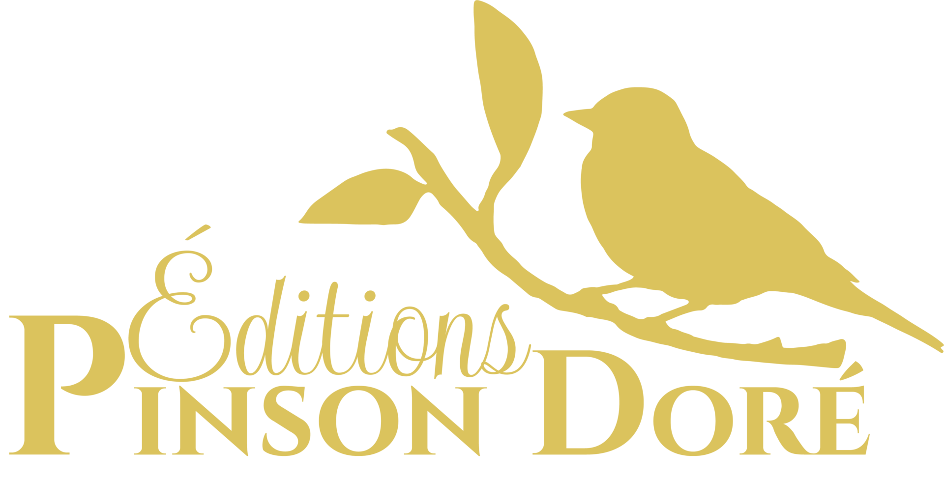 logo pinson doré